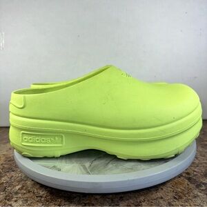 Adidas Adifom Stan Smith Mules W 10 Lucid Lemon UK Size 8 - 62303‎ Chunky Y2k